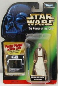 Star Wars The Power of the Force 4 Inch Action Figure - Ben (Obi-Wan) Kenobi