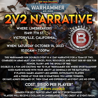 War_Council_2v2_Narrative 40K Event