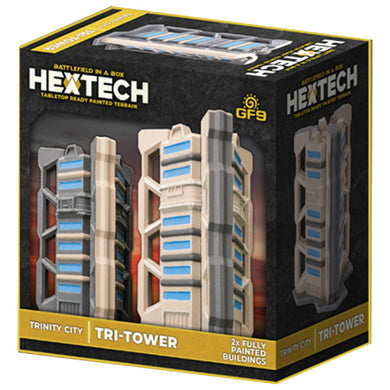 Battlefield in a Box: Hextech Terrain - Trinity City - Tri-Tower