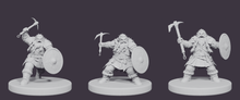 Load image into Gallery viewer, Durgan Ironvein: 3-Pose Pack | 3D Printable Miniatures + Digital Models