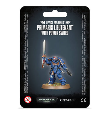 ADEPTUS ASTARTES:  PRIMARIS LIEUTENANT WITH POWER SWORD