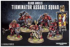 Blood Angels Terminator Assault Squad