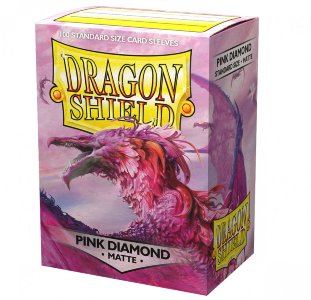 Pink Diamond Matte Dragon Shield (100)