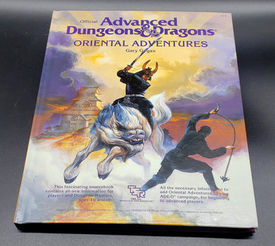 Advanced Dungeons and Dragons - Oriental Adventures 1st Ed.