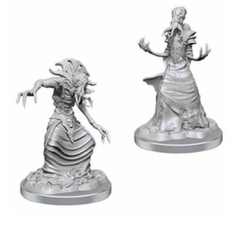 D&D NOLZUR'S UNPAINTED MIND FLAYERS