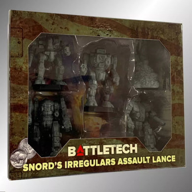 BattleTech: Snords Irregulars Assault Lance - Miniature Force Pack kickstarter