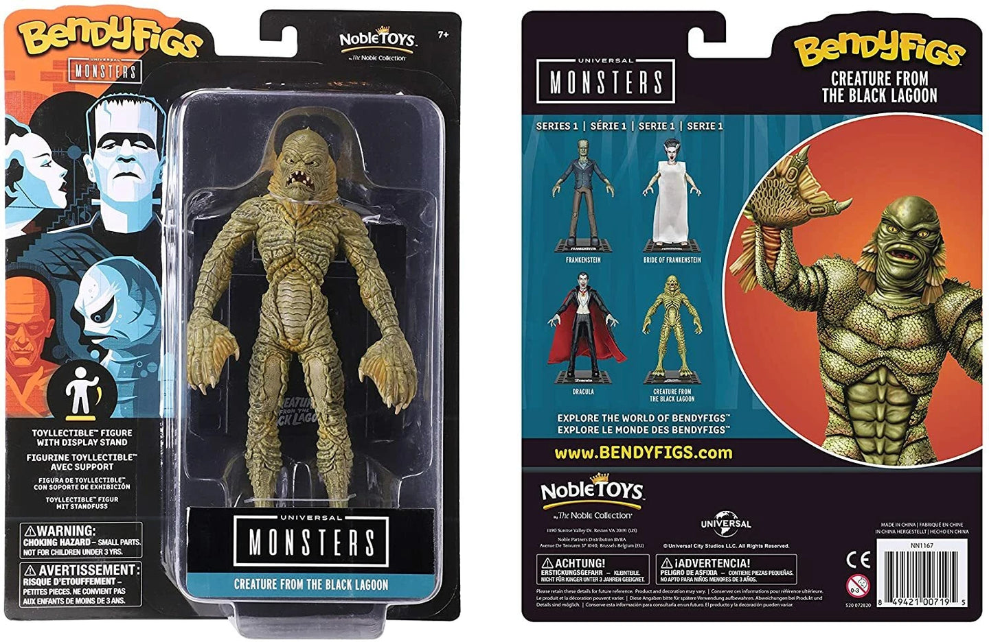 Universal Monsters Bendyfigs Creature From the Black Lagoon Figure