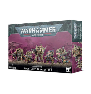 DEATH GUARD:  Lord of Contagion with Blightlord Terminators (WEB)