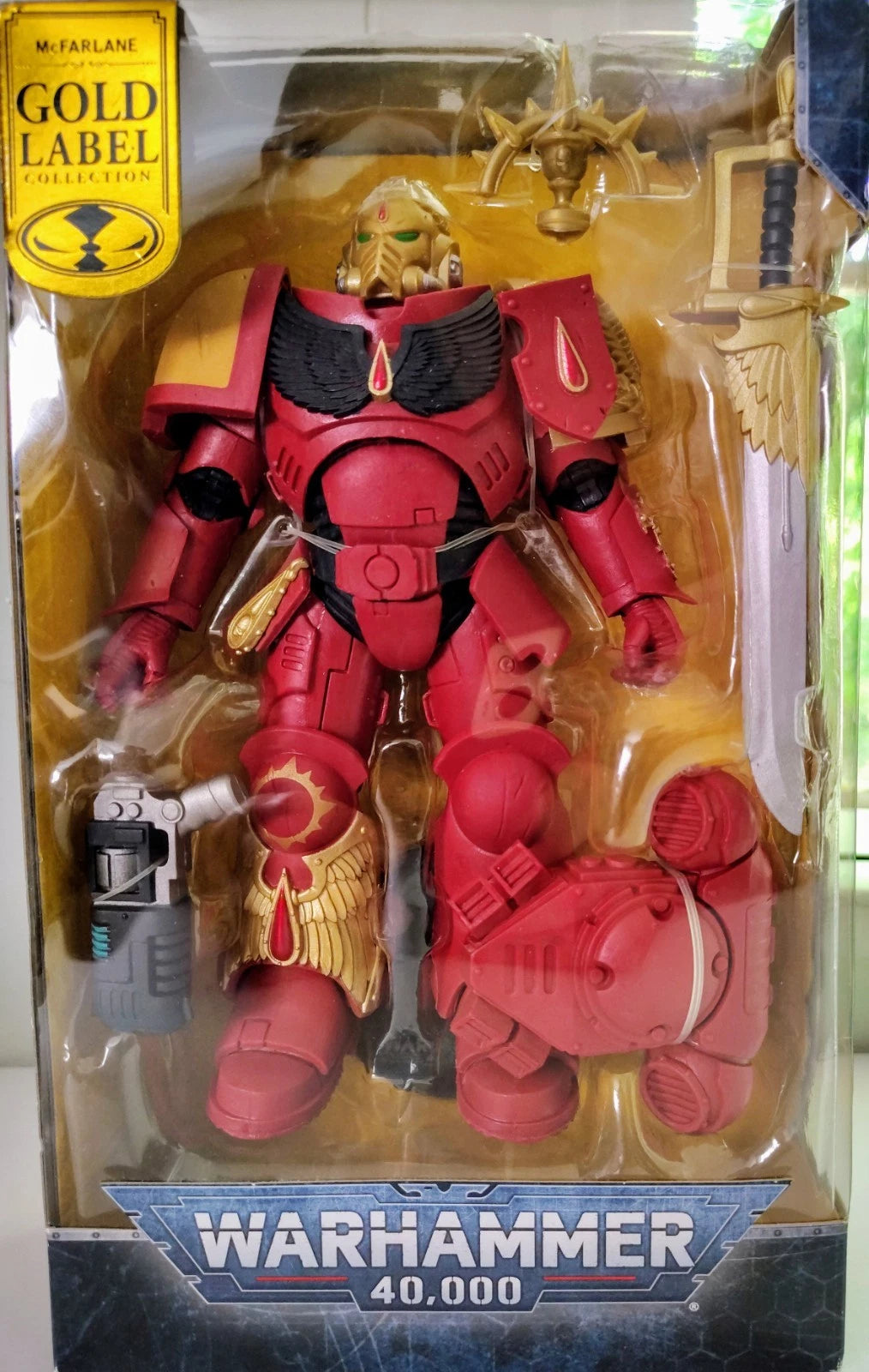 2021 McFarlane Gold Label Warhammer 40,000: BLOOD ANGELS PRIMARIS LIEUTENANT