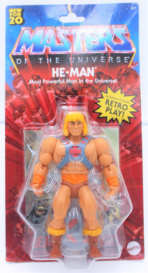 MOTU Masters of the Universe He-Man Retro Play Original Action Figure