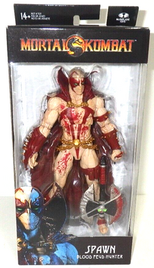 McFarlane Toys Mortal Kombat Spawn Blood Feud Hunter Skin 7 from Japan Rare