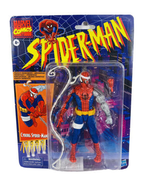 Marvel Legends Retro Spider-Man Series Wave Cyborg Spider-Man