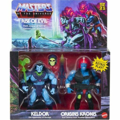 MOTU ORIGINS Masters of The Universe: Rise of Evil - Keldor and Origins Kronis