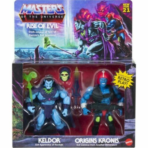 MOTU ORIGINS Masters of The Universe: Rise of Evil - Keldor and Origins Kronis