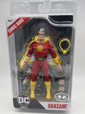 DC Direct 7in Wv7 Comic book Shazam (platinum edition)