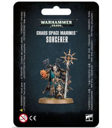CHAOS SPACE MARINES:  Sorcerer