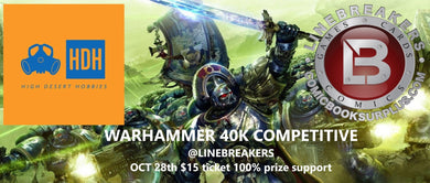 HDH WARHAMMER 40K COMPETITIVE EVENT