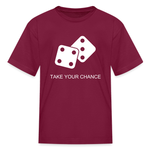 Kids' T-Shirt - burgundy