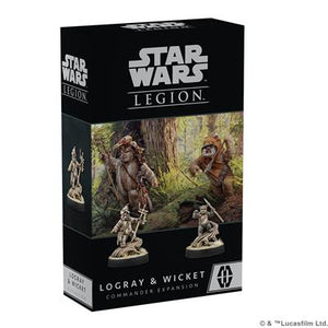 STAR WARS: LEGION - LOGRAY & WICKET COMMANDER EXPANSION