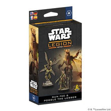 Load image into Gallery viewer, Star Wars: Legion - Sun Fac and Poggle the Lesser Operative and Commander Expansion