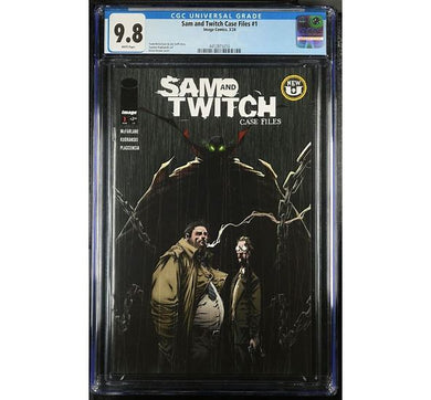 Df Sam & Twitch Case Files #1 Cgc Graded 9.8 Variant