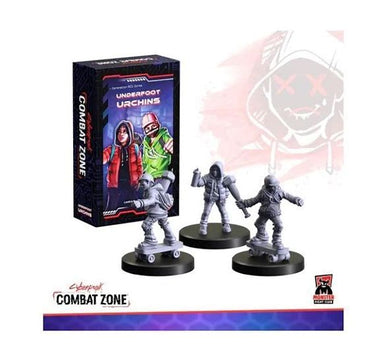 Cyberpunk Combat Zone Generation Red Miniatures Game Underfoot Urchins