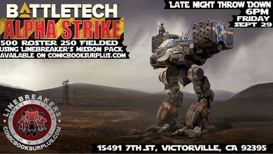 Battletech  Linebreaker's Mission tournament