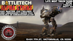 Battletech  Linebreaker's Mission tournament