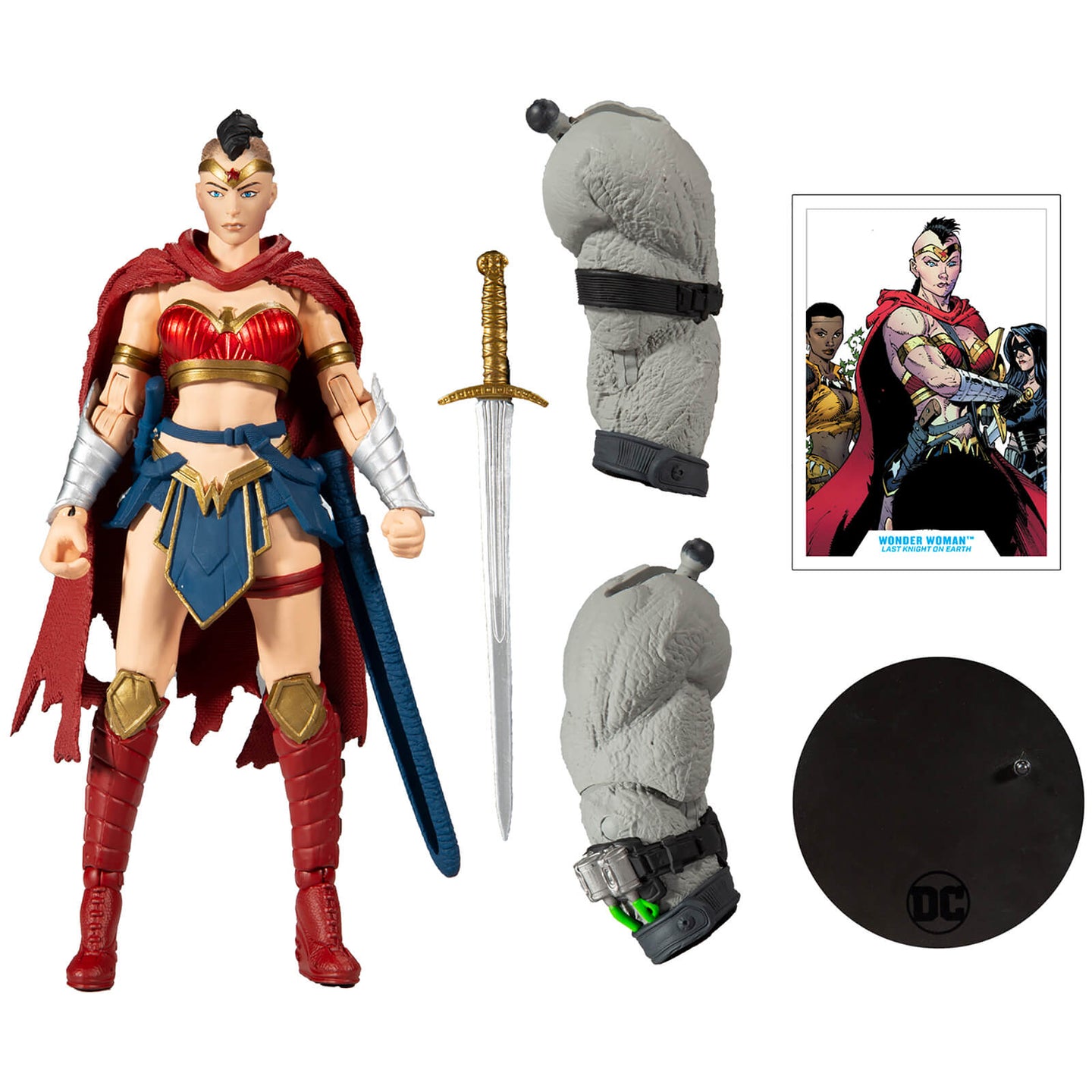 DC COLL BUILD-A WV3 LKOE WONDER WOMAN 7IN SCALE AF. - Linebreakers