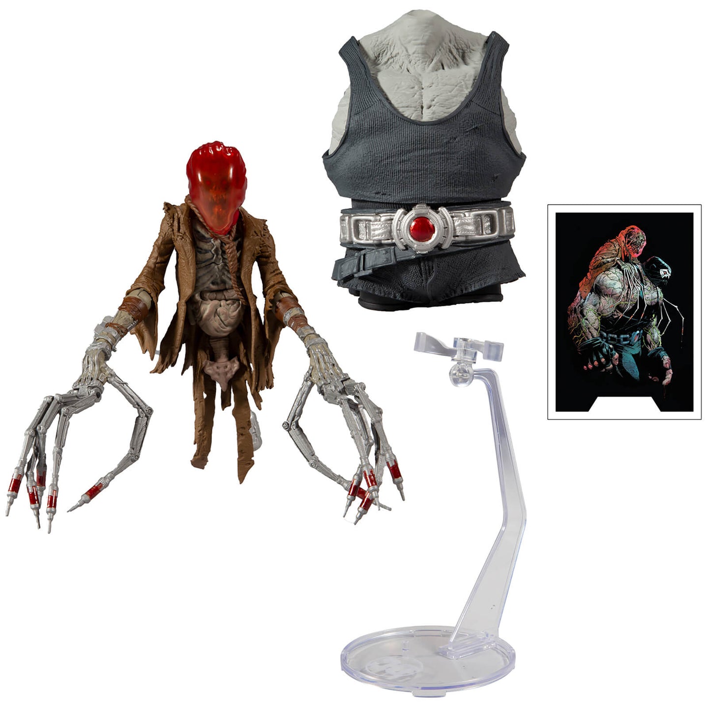 DC COLLECTOR BUILD-A WV3 LKOE SCARECROW 7IN SCALE. - Linebreakers