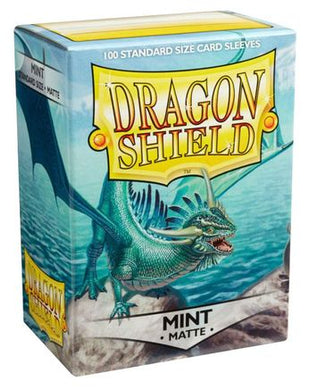 Dragon Shields: (100) Matte Mint
