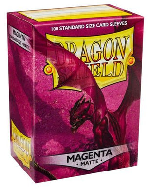 Dragon Shields: (100) Matte Magenta