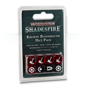 WH UNDERWORLDS: Khorne Bloodbound Dice