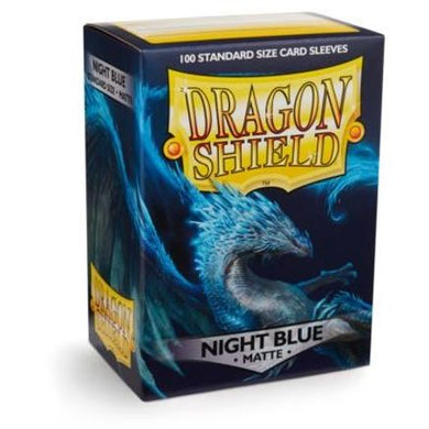 Dragon Shields: (100) Matte Night Blue