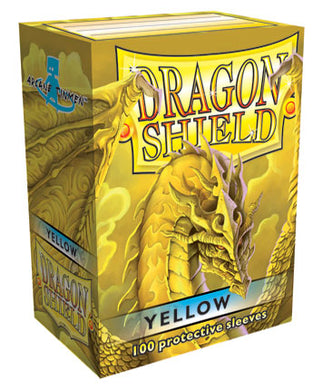 Dragon Shields: (100) Yellow - Linebreakers