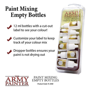 Paint Mixing Empty Bottles - Linebreakers