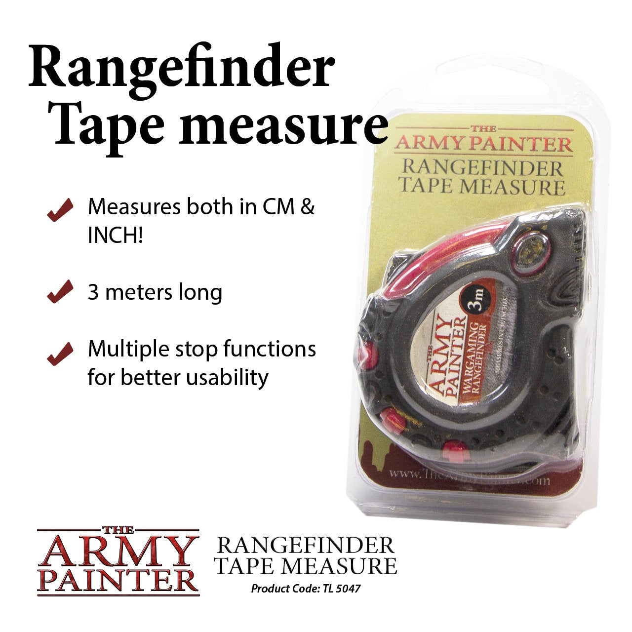 Rangefinder Tape Measure - Linebreakers