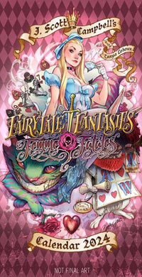 J Scott Campbells Fairytale Fantasies 2024 Calendar Collectors Light J Scott Campbell And Tanya Lehoux