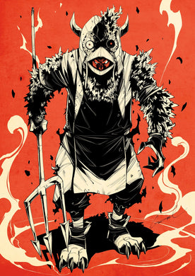 CHICKEN DEVIL #1 LINEBREAKERS GODTAIL EXCLUSIVE