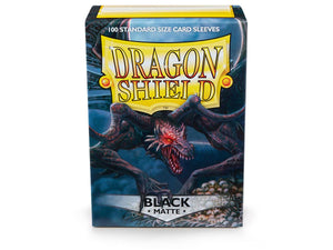 Dragon Shields: (100) Matte Black - Linebreakers