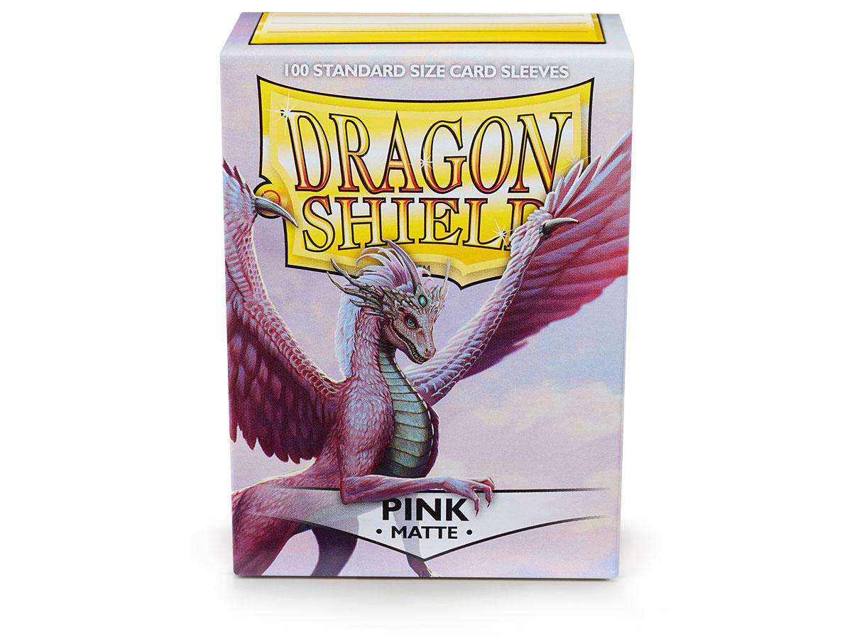 Dragon Shields: (100) Matte Pink - Linebreakers