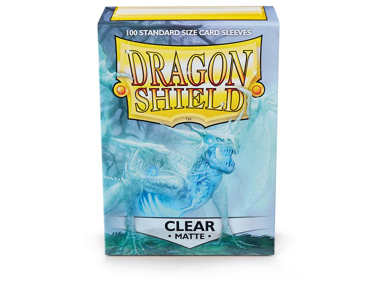 Dragon Shields: (100) Matte Clear - Linebreakers