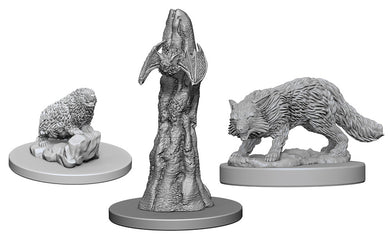 Pathfinder Deep Cuts Unpainted Miniatures: W1 Familiars - Linebreakers