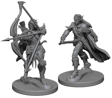 Pathfinder Deep Cuts Unpainted Miniatures: W1 Elf Male Fighter - Linebreakers