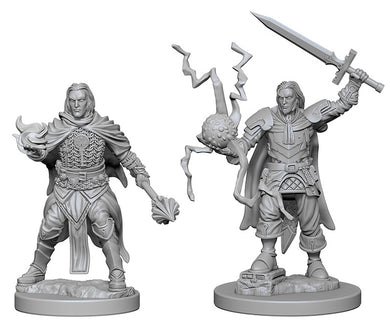 Pathfinder Deep Cuts Unpainted Miniatures: W1 Human Male Cleric - Linebreakers