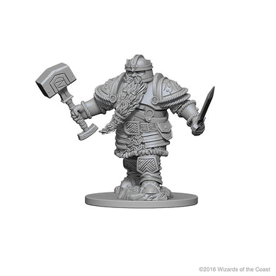 Dungeons & Dragons Nolzur`s Marvelous Unpainted Miniatures: W1 Dwarf Male Fighter - Linebreakers
