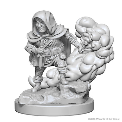 Dungeons & Dragons Nolzur`s Marvelous Unpainted Miniatures: W1 Halfling Male Rogue - Linebreakers
