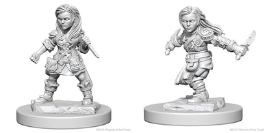 Dungeons & Dragons Nolzur`s Marvelous Unpainted Miniatures: W1 Halfling Female Rogue - Linebreakers