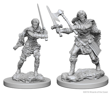 Dungeons & Dragons Nolzur`s Marvelous Unpainted Miniatures: W1 Human Female Barbarian - Linebreakers