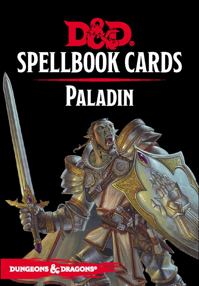 Dungeons and Dragons RPG: Spellbook Cards - Paladin Deck (69 cards) - Linebreakers